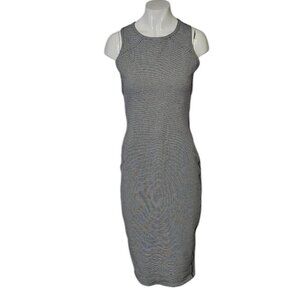 Lululemon Picnic Play Dress Gingham Luon White Black, Luon, Midi, Athletic 4/6